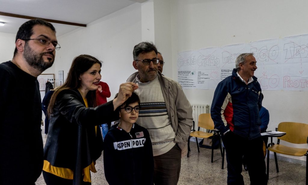 Lavoro di gruppo intergenerazionale!