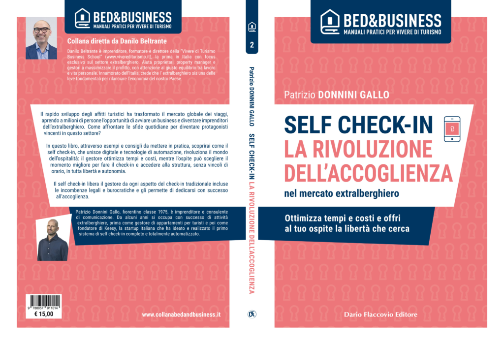 Copertina libro "Self Check-In" di Patrizio Donnini Gallo